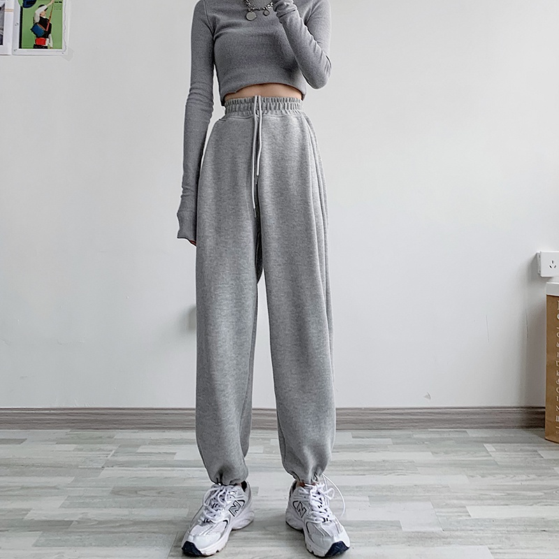 NRVP Quần Thể Thao Ống Rộng Phong Cách Thời Trang Hàn Quốc Dành Cho Nam Và Nữ