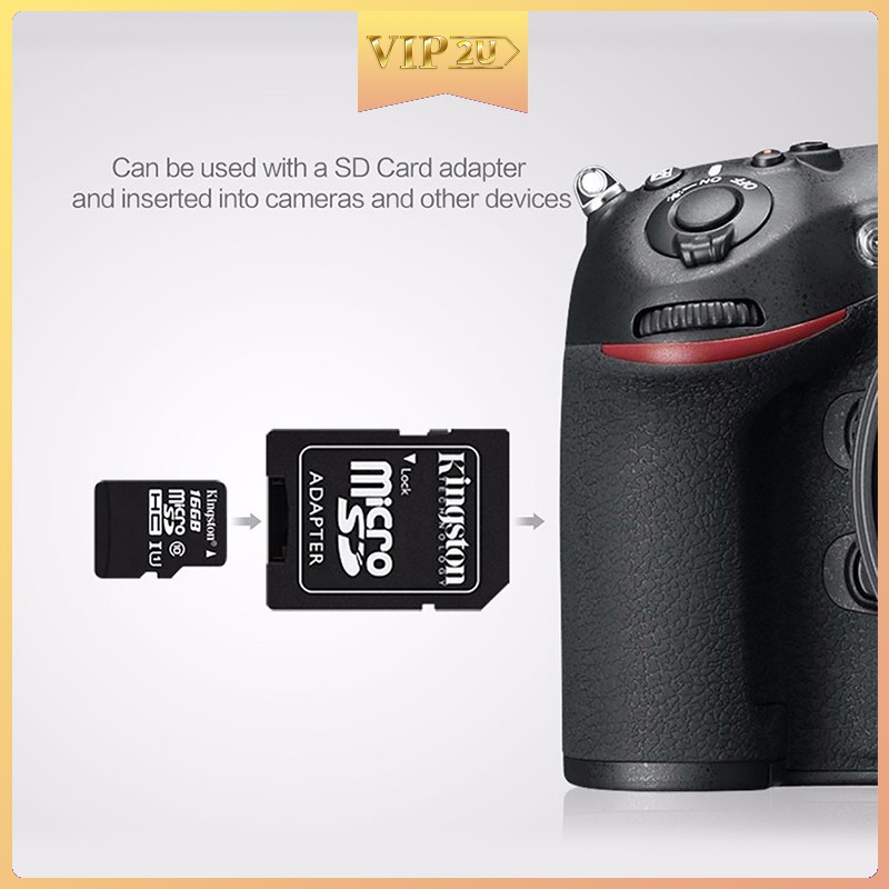 Thẻ nhớ vip2u Kingston Micro SD TF Class10 80MB / s 1-8G / 16G / 32G / 64G / 128G / 256G / 512G | BigBuy360 - bigbuy360.vn