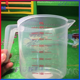 [FREE SHIP] Cốc đong dung tích 300ml, 500ml, 800ml bằng nhựa PP nguyên sinh - Đảm bảo ATVS thực phẩm [VN]