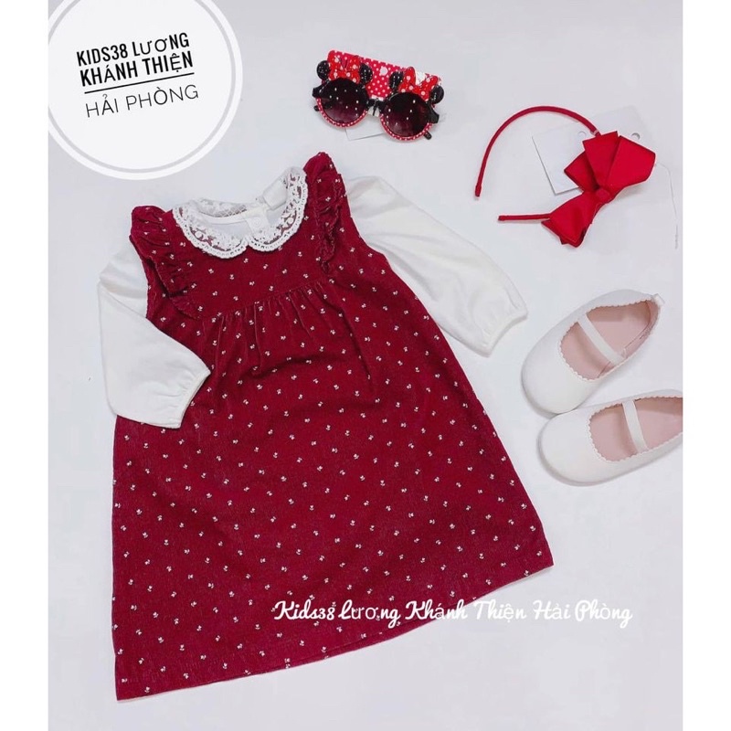 Áo body cổ sen HM auth sz 6/9m