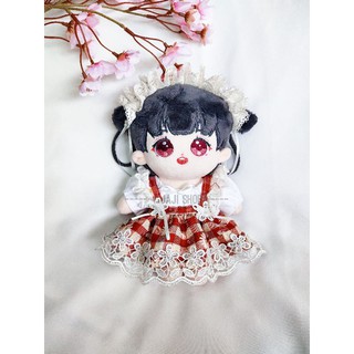 Set váy loli cho doll bông 20cm