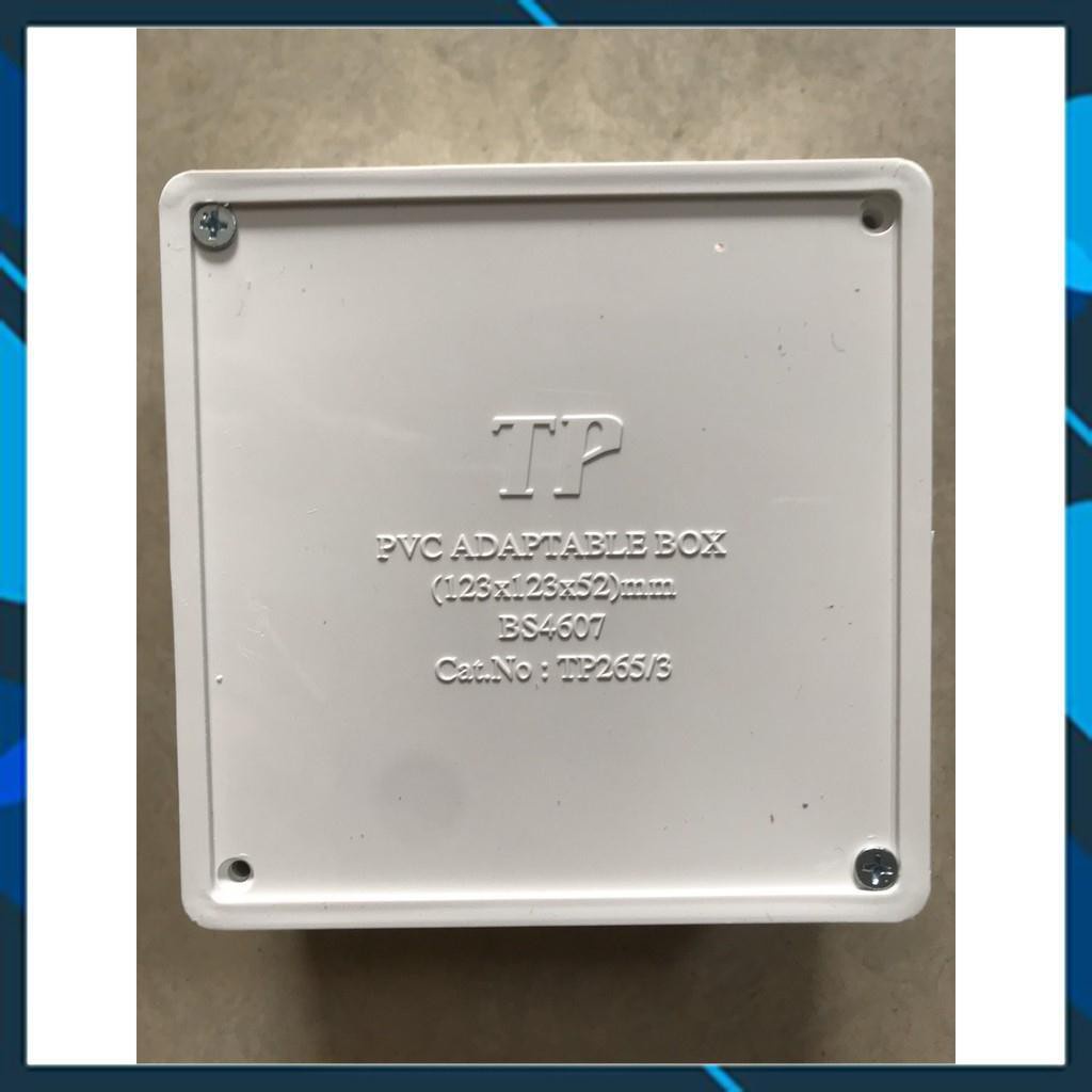 Hộp nối dây điện box vuông đủ kích thước 80x80mm, 100x100mm, 120x120mm, 150x150mm, 180x180mm