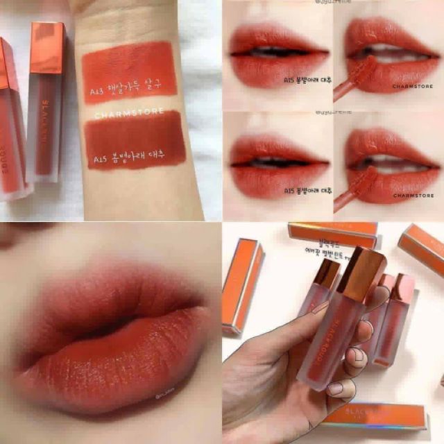 💃BlackRouge Ver 3 A15 đỏ nâu pha cam