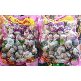 Mực viên ngon ( Chả mực rau củ )