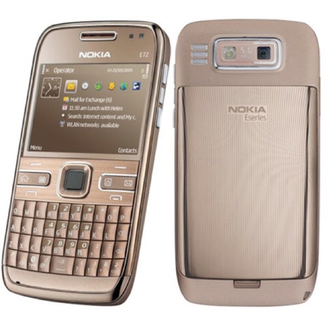 Điện Thoại  Nokia E72 . Mên zin , đẹp 80-85%.