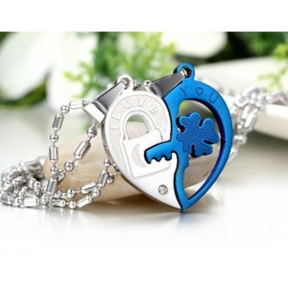Dây chuyền Inox cặp chìa khóa