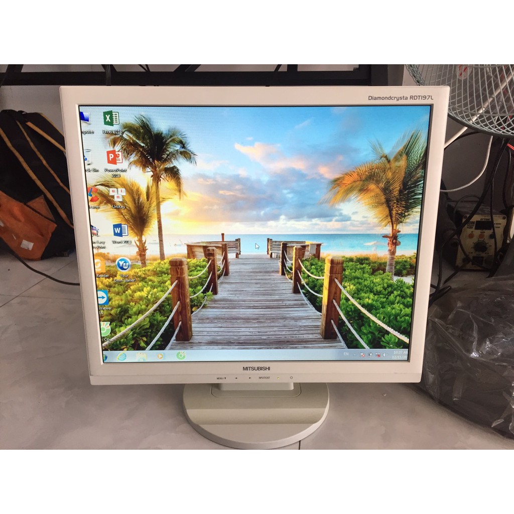 Màn hình vi tính PC 19in Nec Mitsubishi sharp nhật bảo vệ mắt đẹp hơn cả màn hình mới
