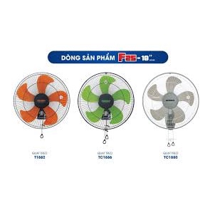 ⚡{ Giao Hỏa Tốc Trong Ngày}⚡ Quạt treo tường Senko T-1882 sải cánh 43, 1 dây kéo - Bảo hàng 24 tháng.