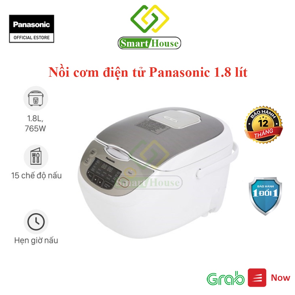 SR-CX188SRA - Nồi cơm điện tử Panasonic 1.8 lít SR-CX188SRA- Hàng chính hãng - Smart House