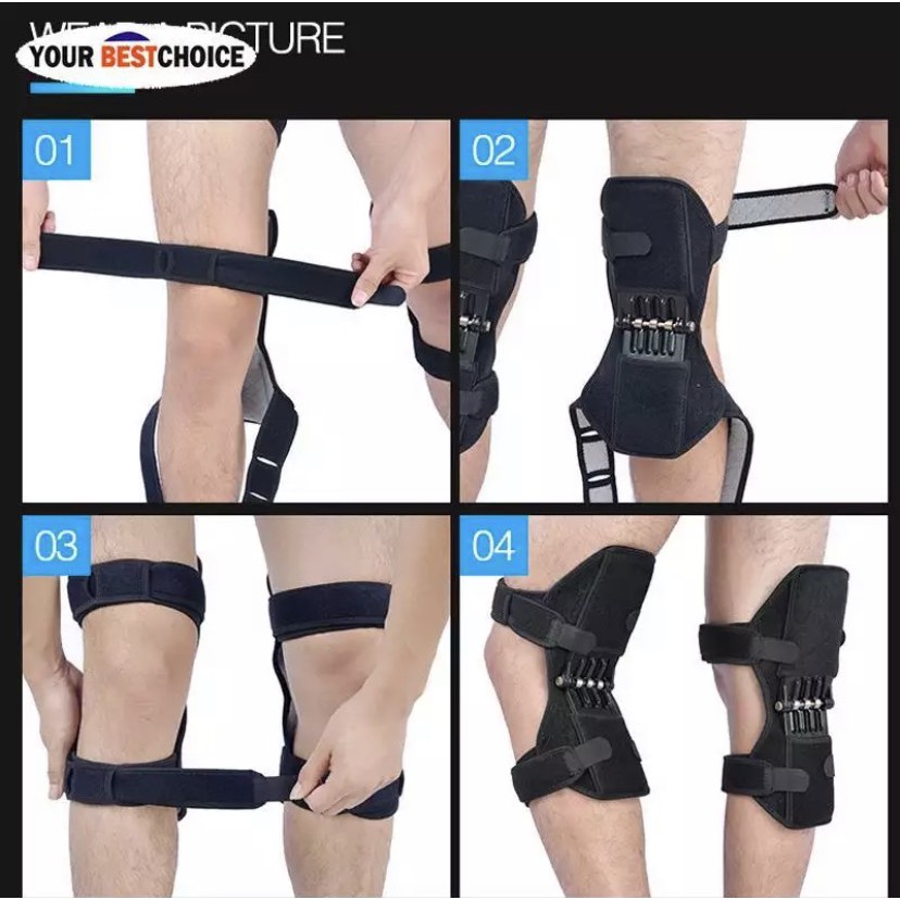 [FREESHIP] Khung Hỗ Trợ Khớp Gối POWERKNEE - Nâng Đỡ Đôi Chân - Trợ Lực Và Bảo Vệ Đầu Gối.