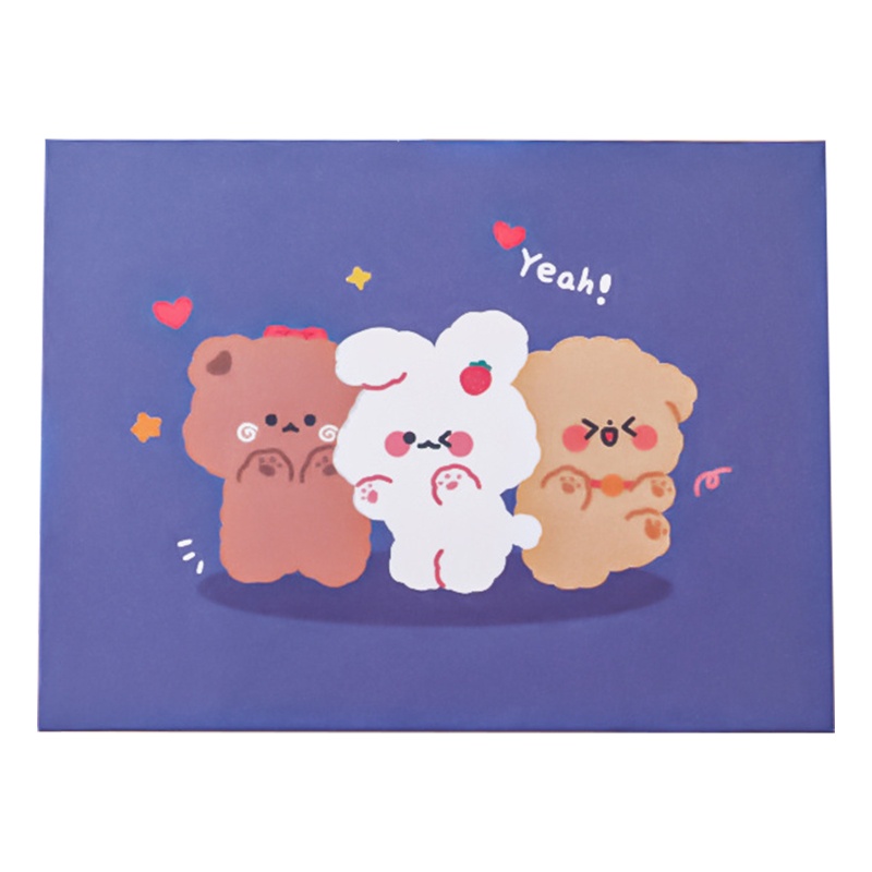 Thiệp Chúc Mừng Sinh Nhật Họa Tiết Hoạt Hình Dễ Thương