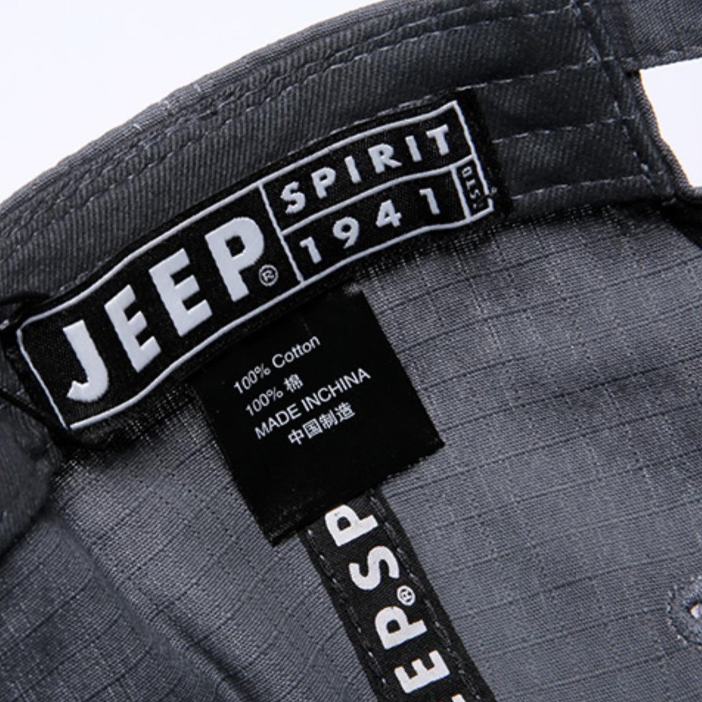 Mũ Lưỡi Trai Jeep Thêu Chữ Thời Trang Chất Lượng Cao Nam Chống Nắng