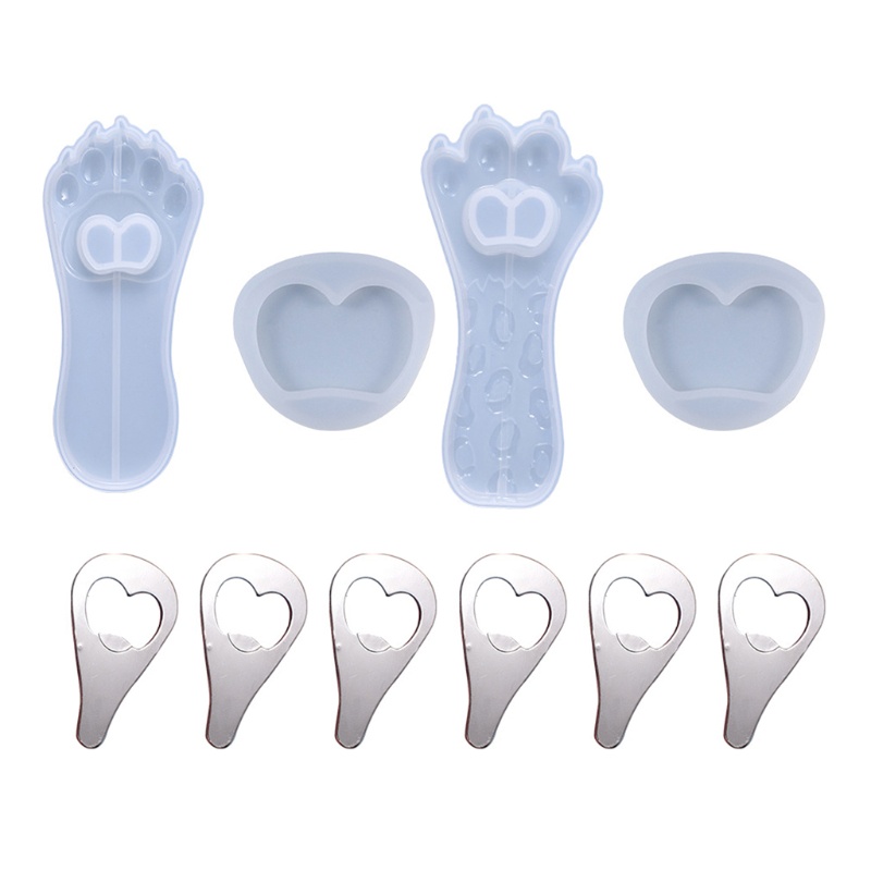 Khuôn Làm Dụng Cụ Mở Nắp Chai Bia Bằng Epoxy Độc Đáo Tiện Dụng DIY