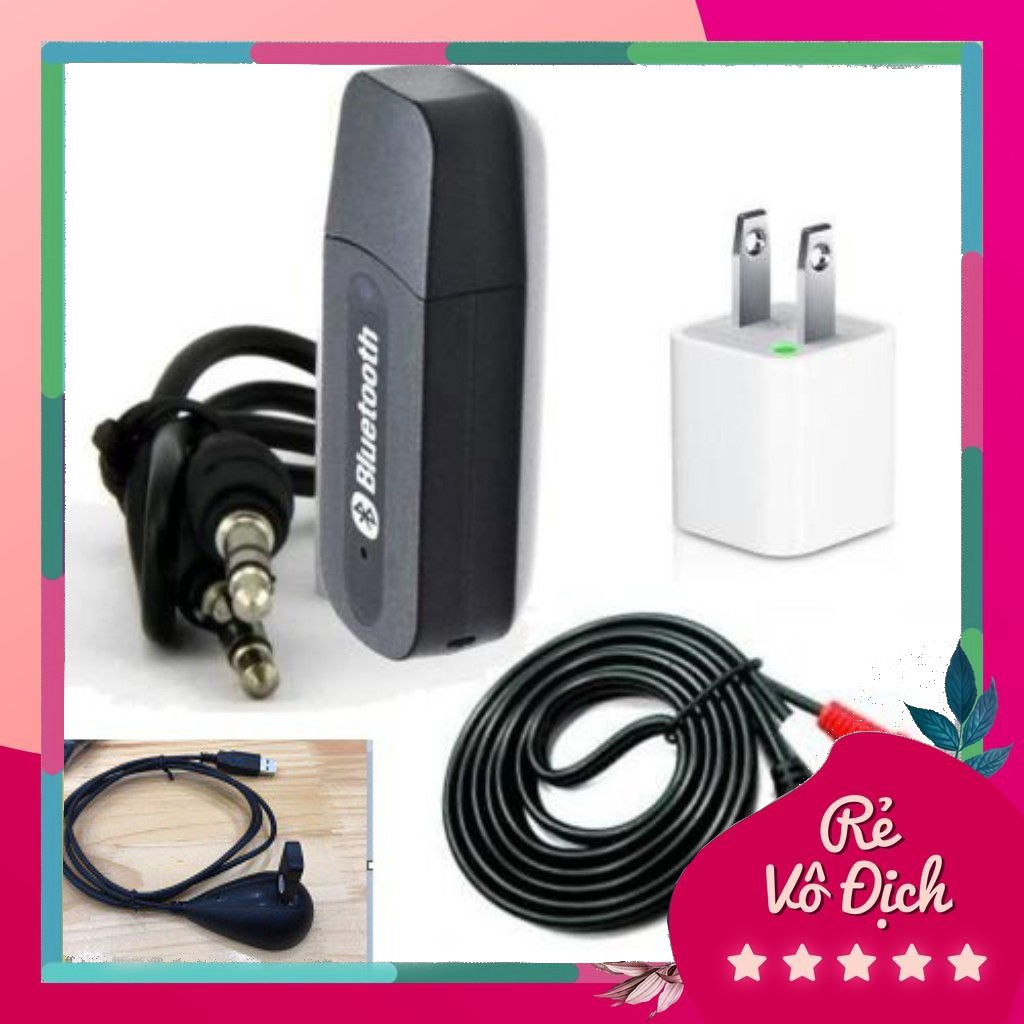 Bộ USB Bluetooth Wireless DMZMusic Receiver 3HCOMPUTER bluetooth cho amply và loa 3H002