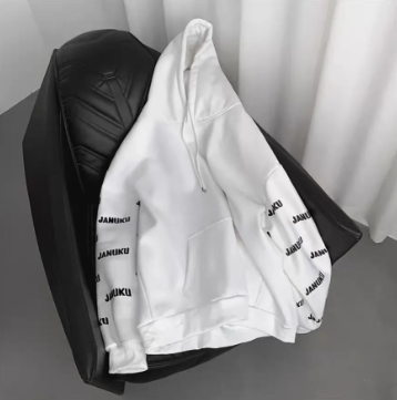Áo khoác hoodie dáng rộng lót nhung dày dặn phong cách hong kong thời trang thu đông cho nam size S-4XL | BigBuy360 - bigbuy360.vn
