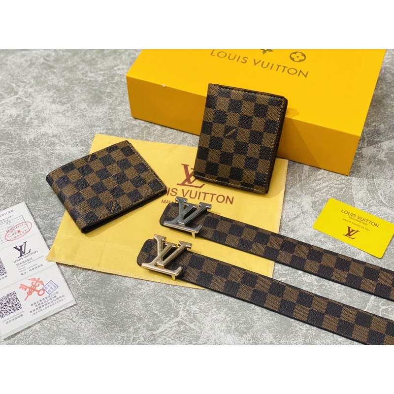 COMBO Ví + dây lưng L.V siêu rẻ siêu chất