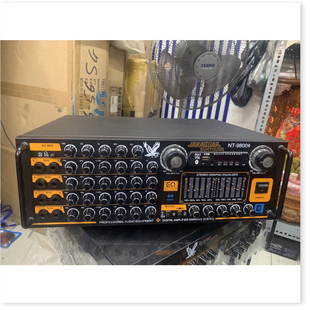 AMPLY HÁT KARAOKE GIA ĐÌNH JARGUAR NT-9800 CÓ 16 SÒ