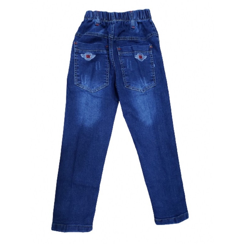 Quần Jeans Dài Bé Trai 32kg -49kg 2 mẫu