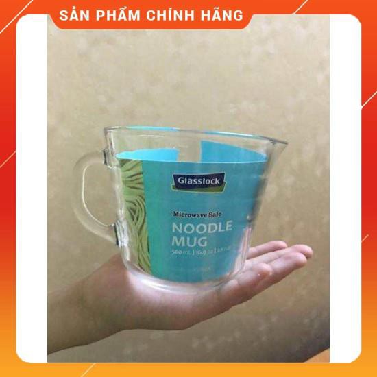 Cốc chia vạch ,Ca đong , Ca mì thủy tinh cường lực 500ml GLASOCK GL1475