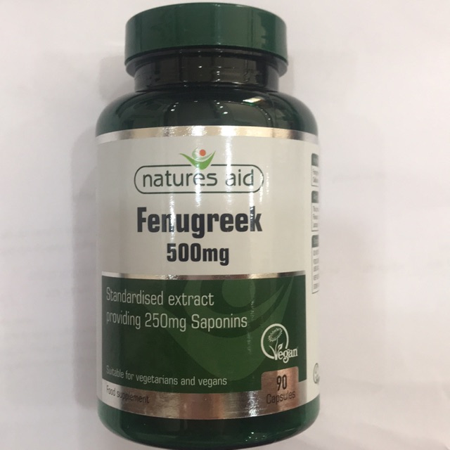 Fenugreek – cỏ cà kích thích sữa mẹ Natures Aid UK