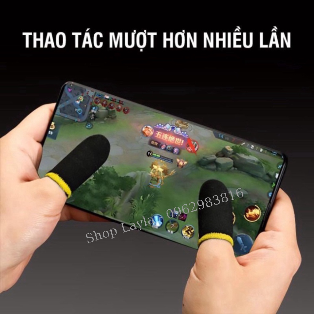 Găng tay chơi game chính hãng BOROFONE, hỗ trợ cảm ứng mượt hơn, chống mồ hôi tay