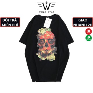 Áo thun unisex nam nữ  WINGSTAR in hình rất nét form đẹp vải cotton co giãn mềm mát