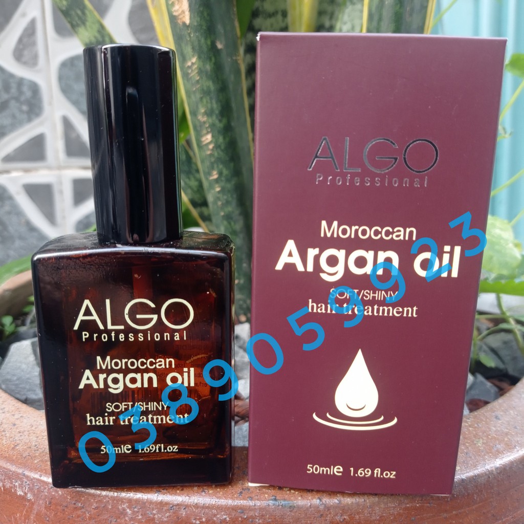 ✅✅Tinh Dầu Phục Hồi Tóc Algo Argan Oil 50ml