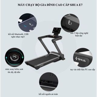 Máy chạy bộ SHUA E7 mã SH-T399P