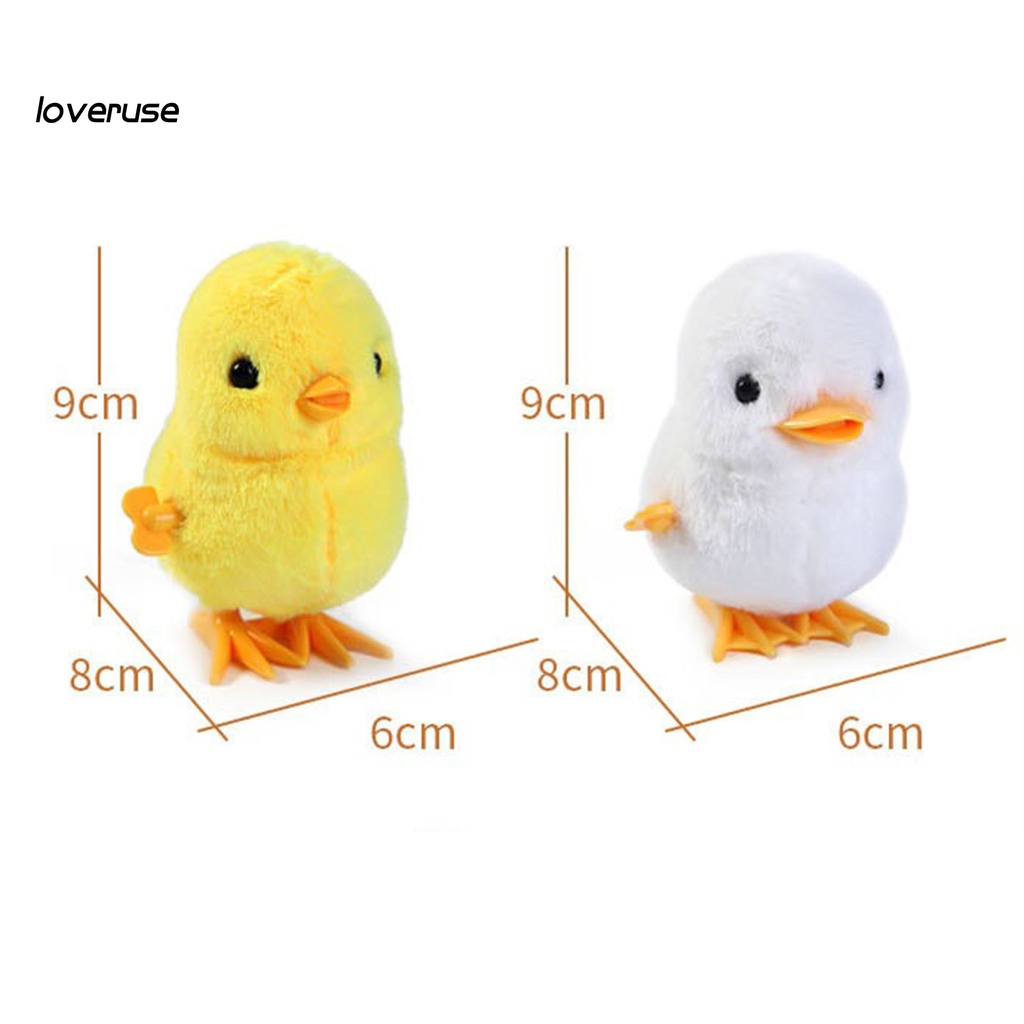 Đồ chơi gà/vịt nhảy sử dụng dây cót dễ thương cho trẻ
