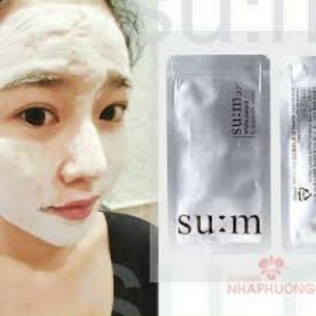 Mặt nạ sủi bọt thải độc  sum 37