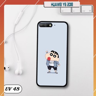 Ốp điện thoại Huawei Y6 2018 - lưng nhám viền dẻo