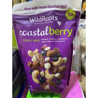 Hạt trái cây sấy khô thập cẩm Wild Roots Coastal Berry Trail Mix 737g