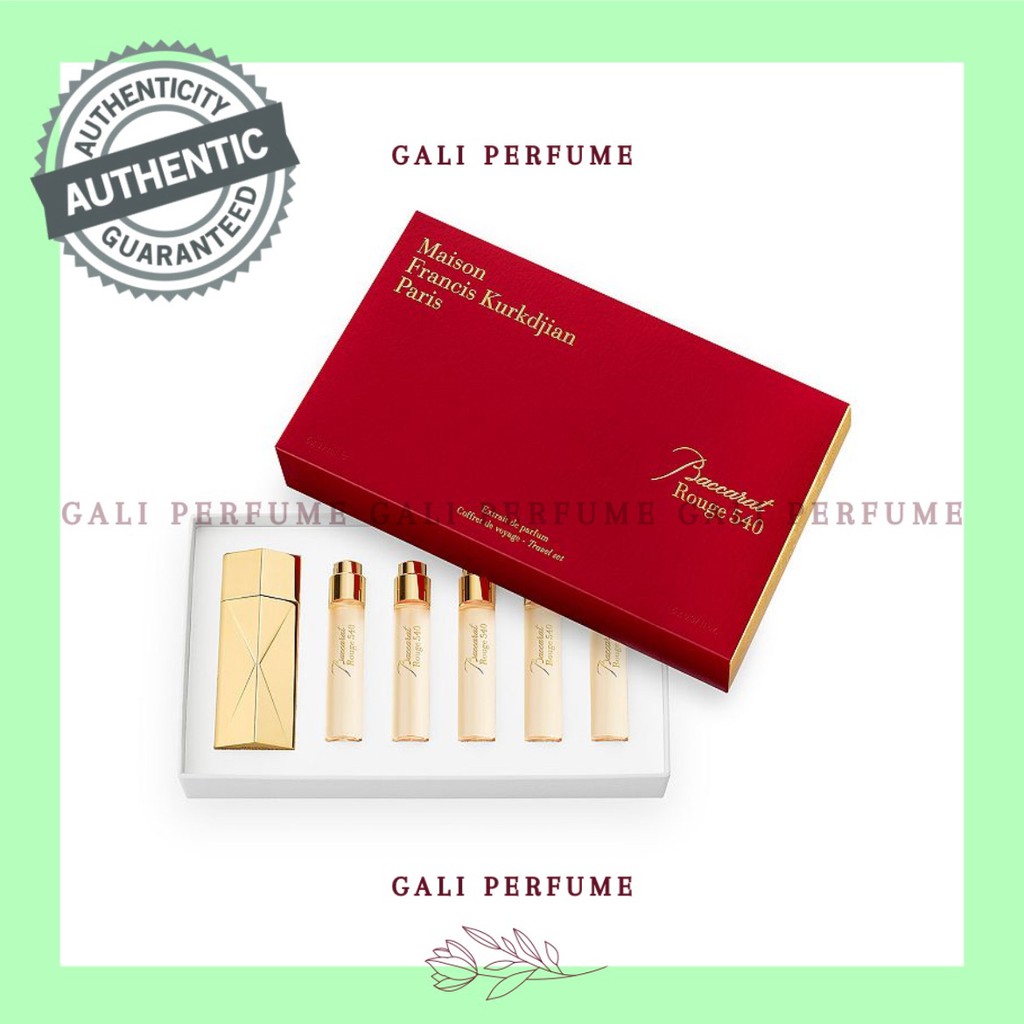 Gali Perfume ♡ [ᴀᴜᴛʜ] Set Nước Hoa MFK 540 Extrait The Parfum Mini 11ml Tách Set 5ml/10ml/20ml