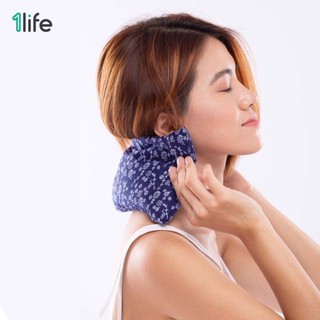 (Follow1Life) Gối Chườm Thảo Mộc / Túi chườm thảo dược nóng lạnh 1LIFE mùi hương Lavender (Hoa Oải Hương)