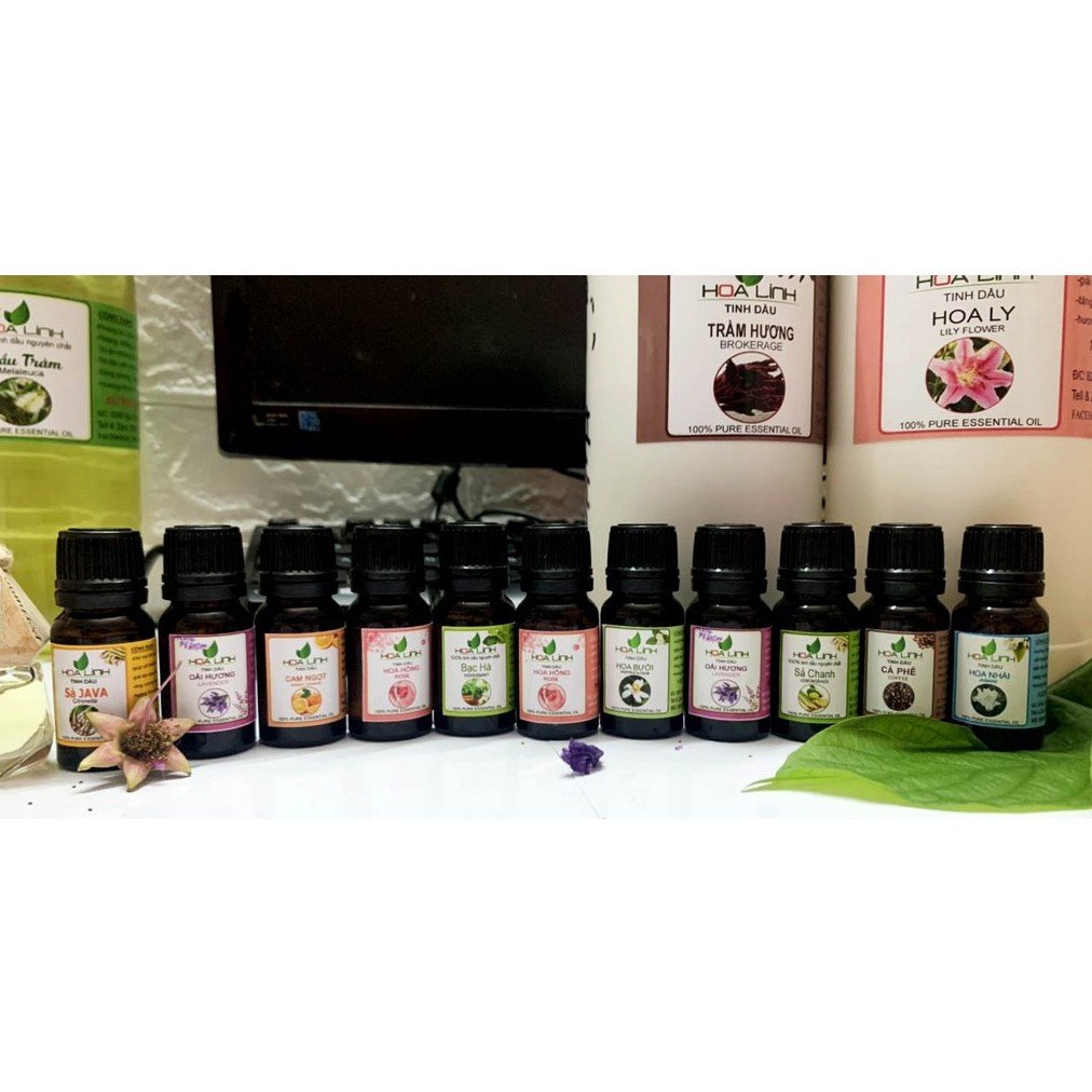 Tinh dầu sả chanh 100% nguyên chất : 50ml-30ml-10ml