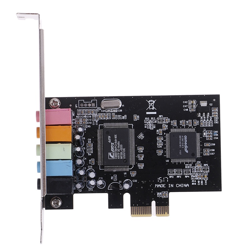 Protectionufancy PCI-E Audio digital sound card 5.1 solid capacitors CMI8738 chipset ABC