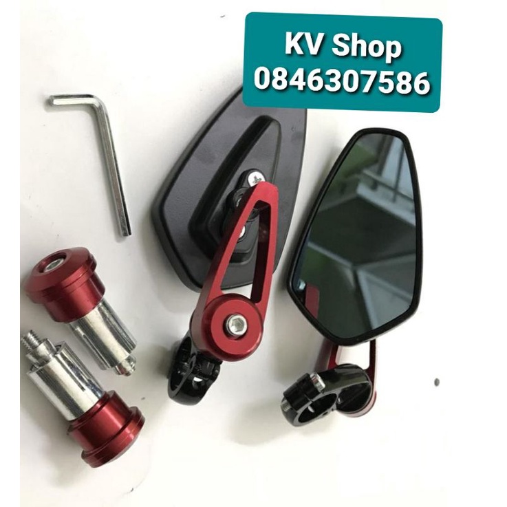 Gương gù tay lái CRG gắn xe máy