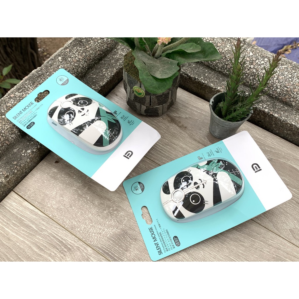 Chuột Không Dây Cao Cấp Forter I330 - Gấu Trúc - Chính Hãng