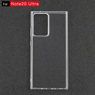 Ốp lưng silicone dẻo trong suốt cho Samsung Galaxy Note 20 Ultra/5G/Note 10 Plus/Lite/Note 20/10/9/8 siêu mỏng 0.5 mm