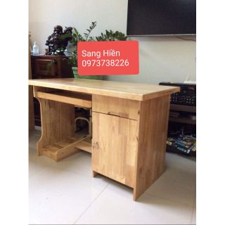 Bàn học , bàn vi tính bằng gỗ tự nhiên