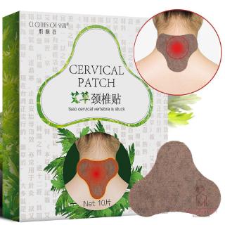 Hộp 10 Miếng Dán Ngải Cứu Giảm Đau Vùng Cổ Và Vai