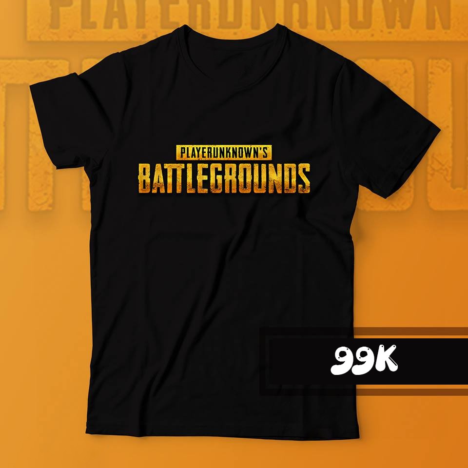 ÁO THUN IN BIỂU TƯỢNG PUBG MOBILE ĐẸP