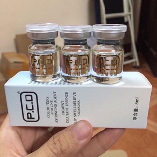 Phủ bóng PCD colagen căng bóng giúp ủ mềm môi da sau phun xăm lọ thủy tinh 5ml