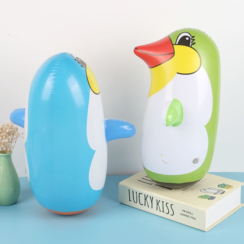 Đồ Chơi Chim Cánh Cụt Bơm Hơi Nâng Cấp WMMB Cho Bé