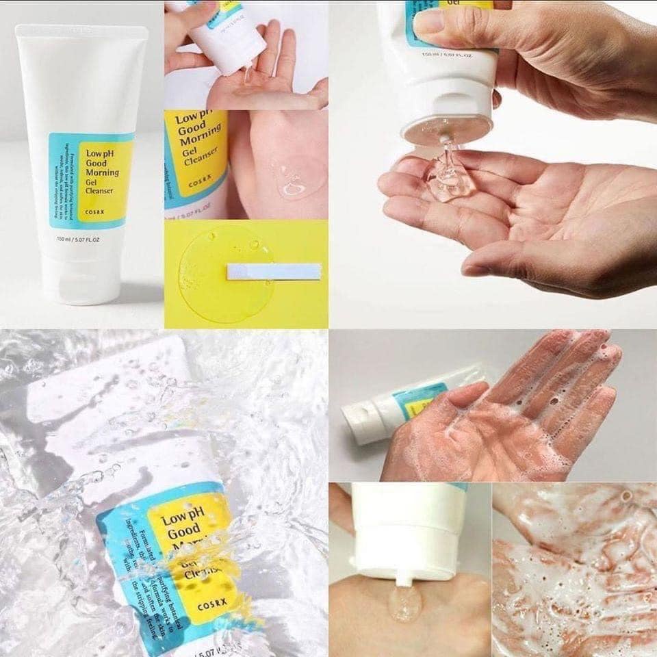 Sữa Rửa Mặt Cosrx Low PH Good Morning Gel Cleanser Dạng Gel 150ml