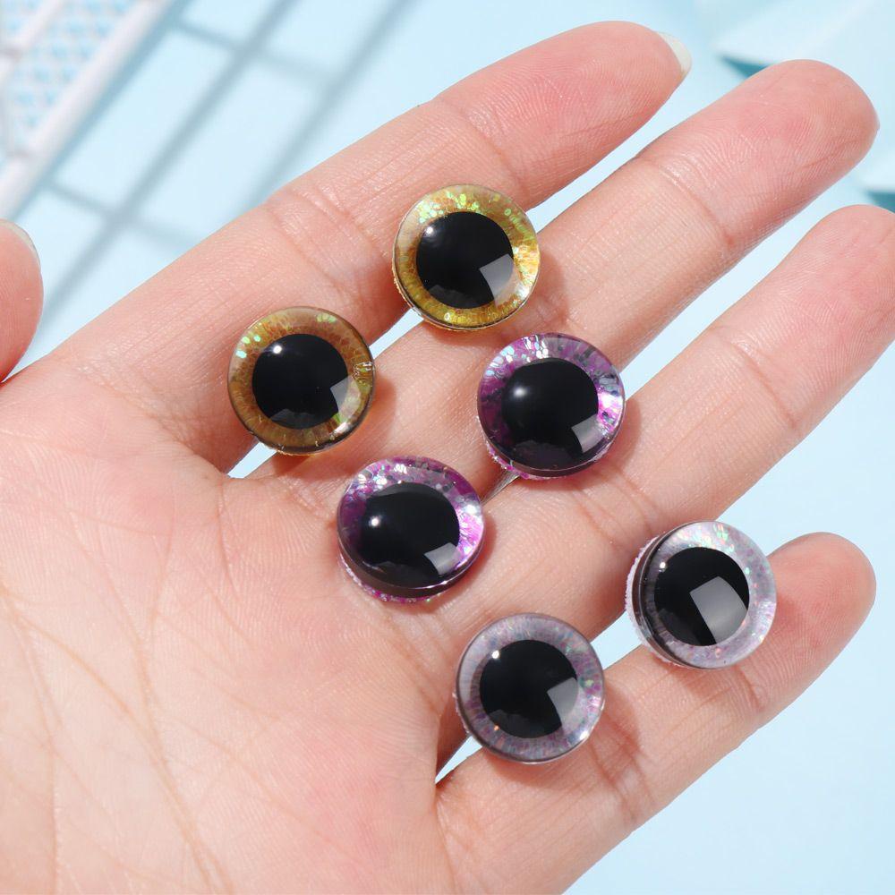 Mắt Nhựa Cứng 3D DIY Cho Đồ Chơi