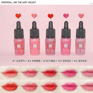 Son kem Peripera Ink Airy Velvet 💋💋