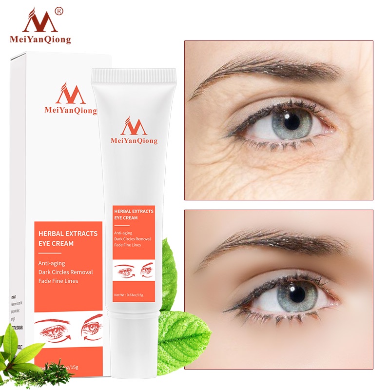 Meiyanqiong Herbal Probiotic Eye Cream Chống nhăn da phục hồi 5 miếng 15g