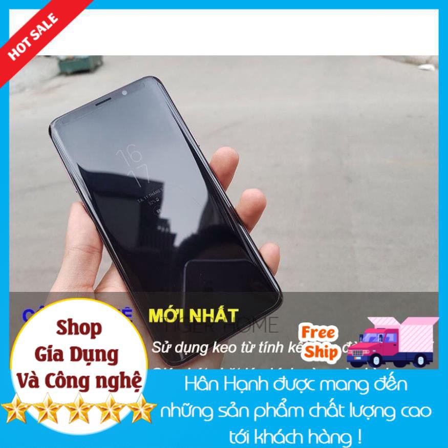 ||Bán lẻ rẻ như Buôn||  Kính cường lực full Màn Hình keo nước UV Samsung S9 - uv2 New 2021