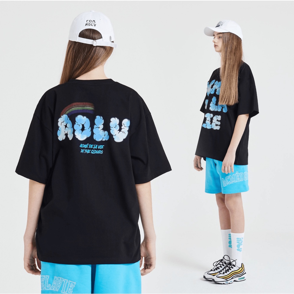 [Ảnh thật] Áo Thun ADLV ICE CREAM - Áo thun tay lỡ unisex nam nữ form rộng oversize chất liệu Cotton co dãn 4 chiều | BigBuy360 - bigbuy360.vn